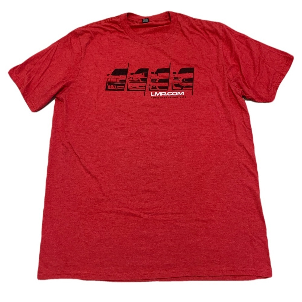 LMR.com Mustang Generations Graphic T-Shirt, Red, Men's XL